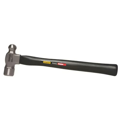 Stanley 54-024 Ball Pein Hammer, 24 oz Forged High Carbon Steel Head, Hickory Handle, 15-1/16 in OAL
